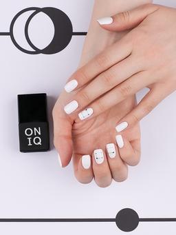 Oniq Топ для гель-лака 912 Grand Always WhiteTopcoat для французского маникюра, 50 мл