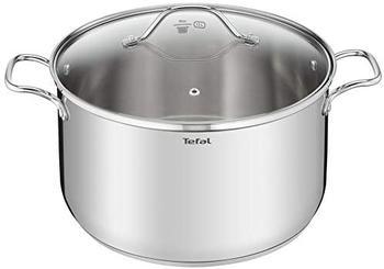 Кастрюля TEFAL Intuition B9087414, 14л, с крышкой,  серебристый
