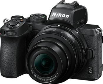 Фотоаппарат Nikon Z50 черный 20.9Mpix 3.2\u0022 4K WiFi Nikkor Z DX 16-50 f/3.5-6.3 VR EN-EL25