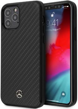 Чехол (клип-кейс) Mercedes, для Apple iPhone 12/12 Pro, черный
