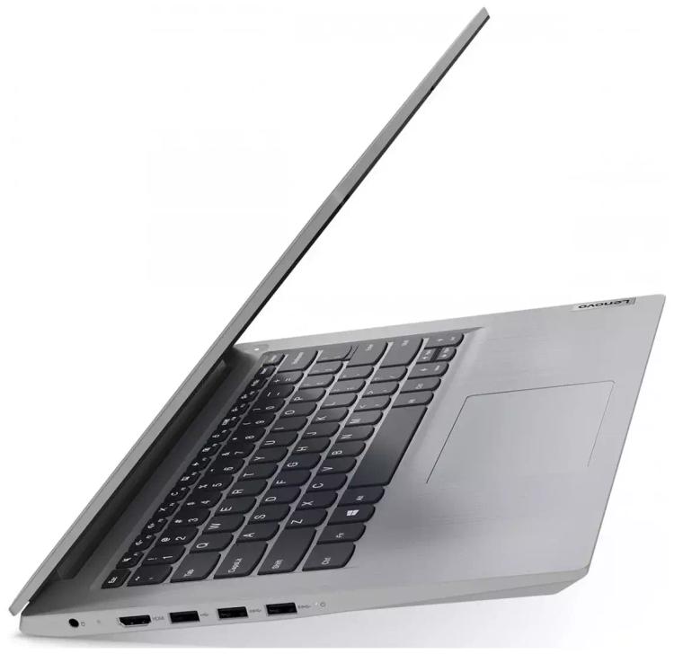 14" Ноутбук Lenovo IdeaPad 314ITL6 (1920x1080, Intel Pentium Gold 2 ГГц, RAM 8 ГБ, SSD 256 ГБ, без ОС), 82H7009QRK, арктический серый