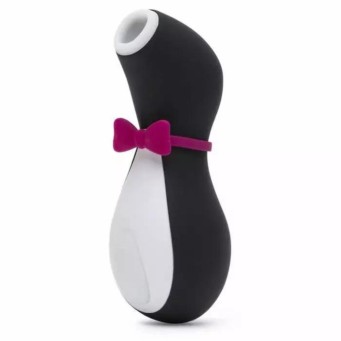 Вакуумный бесконтактный стимулятор клитора Satisfyer Pro Penguin Сатисфаер Пингвин вибратор женский