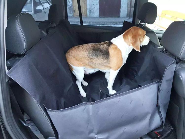 Накидка для перевозки собак в салоне автомобиля с защитой дверей "Comfort Address", 160 х 150 см.