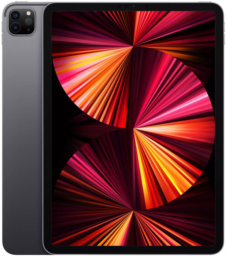 Планшет Apple iPad Pro 11 (2021), 8 ГБ/128 ГБ, Wi-Fi, серый космос