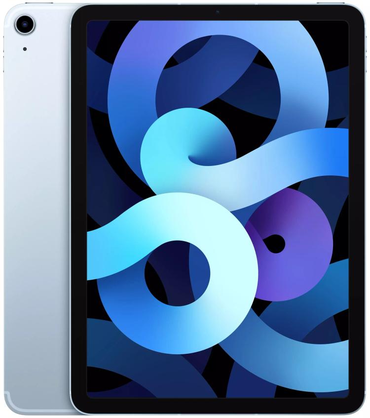 Планшет Apple iPad Air (2020), 64 ГБ, Wi-Fi, голубое небо