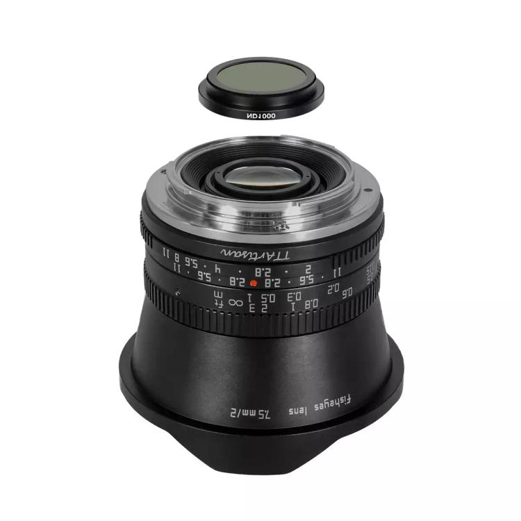 Объектив TTartisan 7.5 мм F2.0 для Fuji X (APS-C)