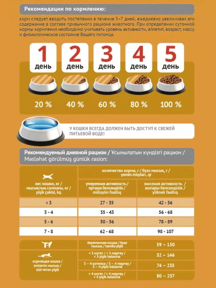 Корм сухой для кошек Probalance Immuno Protection, защита иммунитета, с курицей и индейкой, 10 кг